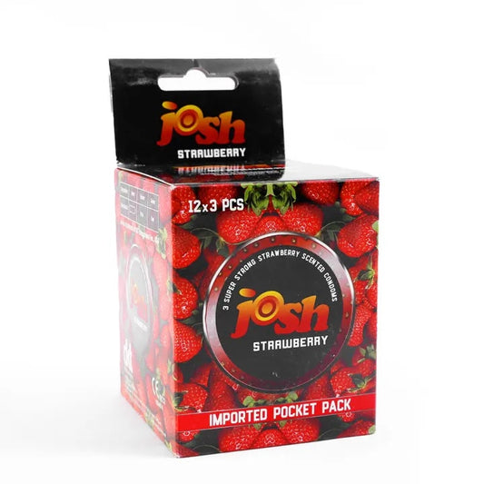 Josh Strawberry Bulk Dispenser (12 X 3s)